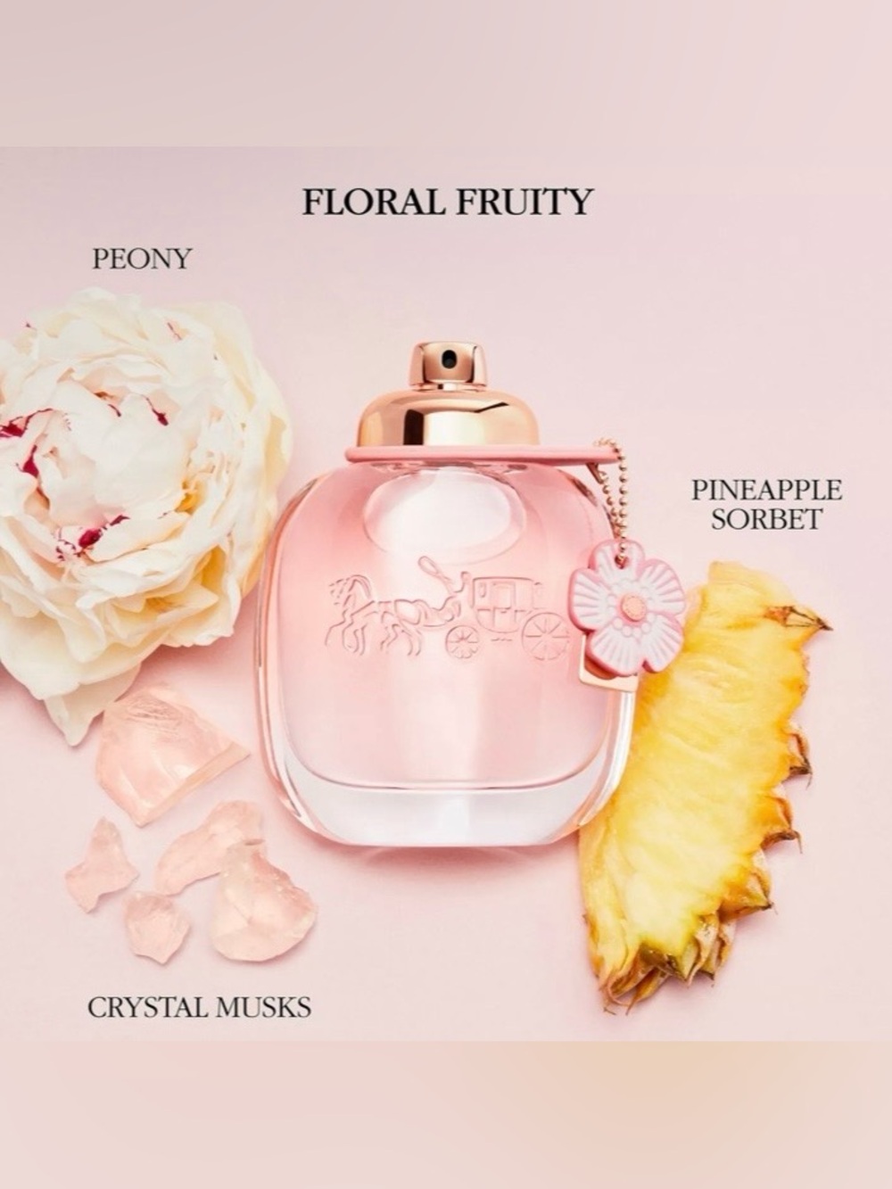 Coach Floral Fruity Eau de Parfum - Pink & Gold Bottle
